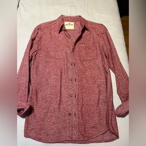 Men’s small Hollister brand button shirt, long sleeve